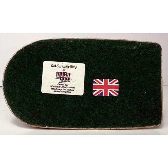 Vtg Lilliput Lane Old Curiosity Shop Cottage Village English Collection 1985 - Picture 8 of 9